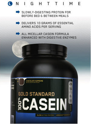 Optimum Nutrition 100% Casein Protein 