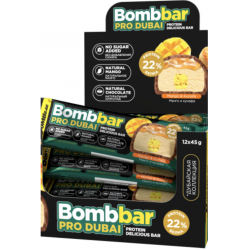 Протеиновый батончик Bombbar Pro Dubai - 45 грамм Манго и кунафа