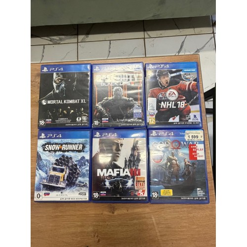 Диски для PS4 в ассортименте