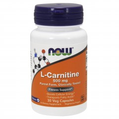 NOW L-Carnitine 500 mg - 30 капсул