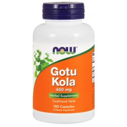 NOW Gotu Kola 450 mg - 100 вег.капсул