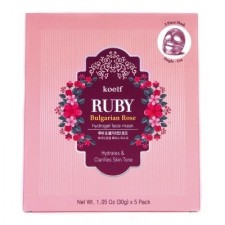 KOELF НАБОР/Маска д/лица гидрогел. с экстрактом болгарской розы - 1 шт