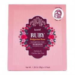 KOELF НАБОР/Маска д/лица гидрогел. с экстрактом болгарской розы - 1 шт
