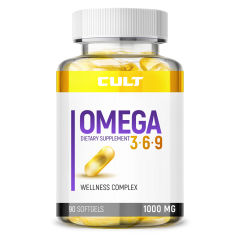 Отзывы Cult Omega-3-6-9 1000 мг - 90 гелевых капсул