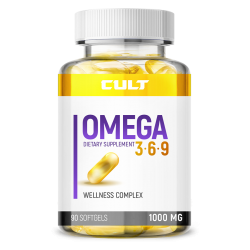 Cult Omega-3-6-9 1000 мг - 90 гелевых капсул