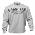 GASP Свитер Thermal Gym Sweater, Greymelange