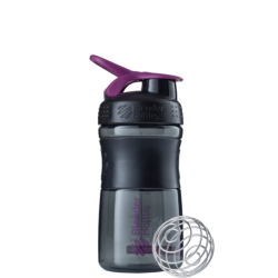 BlenderBottle SportMixer - 591 мл (черно-сливовый)