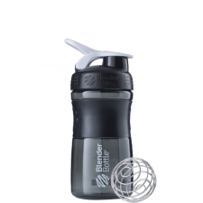 BlenderBottle SportMixer - 591 мл (черный-белый)