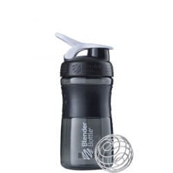 BlenderBottle SportMixer - 591 мл (черный-белый)