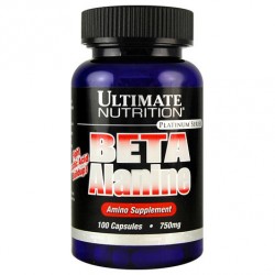 Ultimate Nutrition Beta-Alanine 750 mg - 100 капсул