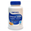 Uniforce Omega 3-6-9 Complex 1200 мг - 120 гелевых капсул