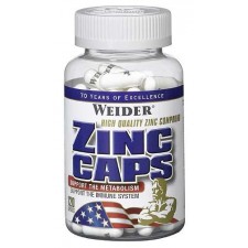 Weider Zinc caps - 120 капсул