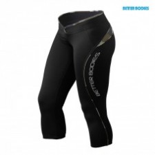 Better Bodies Леггинсы Shaped 3/4 Tights, Black/Camoprint