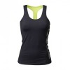 Better Bodies Спортивная майка Athlete T -back, Black/Lime (фото-0)