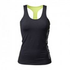 Better Bodies Спортивная майка Athlete T -back, Black/Lime