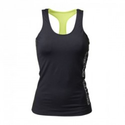 Better Bodies Спортивная майка Athlete T -back, Black/Lime