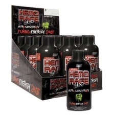 Nutrex Hemo Rage Turbo Energy Shot - 12 бутылочек