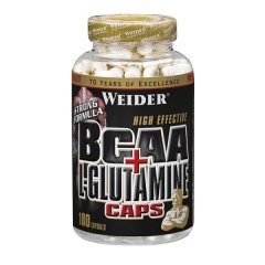 Отзывы Weider BCAA + L-Glutamine - 180 Капсул