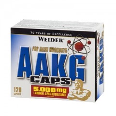 Отзывы Weider AAKG caps 5000 mg - 120 капсул