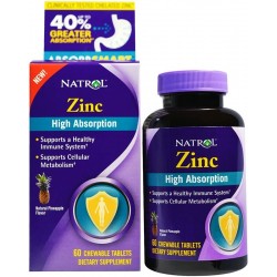 Natrol Zinc - 60 табл