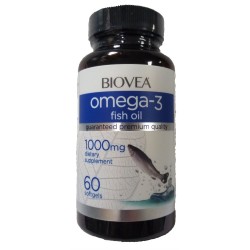 Biovea Omega -3 (Fish oil) 1000 - 60 гел.капс