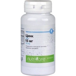 Nutricare Цинк 15 мг - 60 таблеток