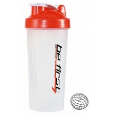 Шейкер с шариком с красной крышкой - 600 Мл