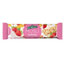 Dr.Korner Батончики-мюсли с клубникой и белым шоколадом - 25 грамм