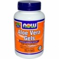 NOW Aloe Vera Gels - 100 гелевых капсул