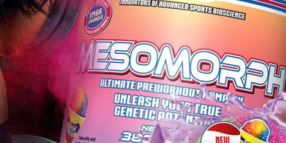 Новые вкусы и обновленный дизайн Mesomorph'a.