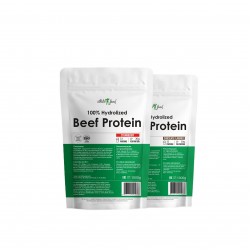 Atletic Food Говяжий протеин 100% Hydrolized Beef Protein (клубника-шоколад) - 2000 г (2х1000 г)