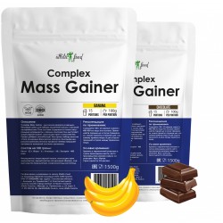 Complex Mass Gainer - шоколад-банан (2 вкуса по 1500 г)