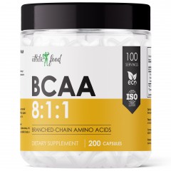 Незаменимые аминокислоты БЦАА Atletic Food BCAA 8:1:1 1000 mg - 200 капсул