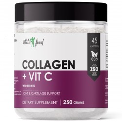Atletic Food 100% Pure Collagen Peptides + Vitamin C - 250 грамм (со вкусом) лесные ягоды
