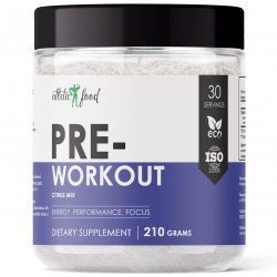 Atletic Food Предтреник Hard Work Pre-Workout - 210 грамм (со вкусом) цитрусовый микс