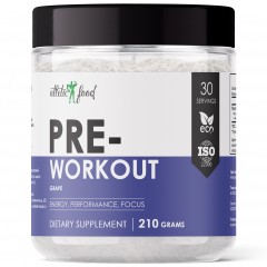 Предтреник Atletic Food Hard Work Pre-Workout - 210 грамм (со вкусом)