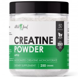 Atletic Food 100% Micronized Creatine Monohydrate - 250 грамм (со вкусом) яблоко