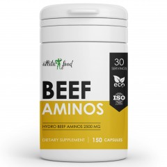 Говяжьи аминокислоты Atletic Food Hydro Beef Aminos 2500 mg - 150 капсул