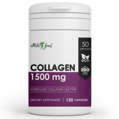 Говяжий коллаген Atletic Food Hydrolized Collagen Type 1&3 1500 mg - 150 капсул
