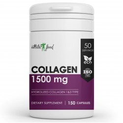 Atletic Food Говяжий коллаген Hydrolized Collagen Type 1&3 1500 mg - 150 капсул