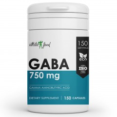 Отзывы Atletic Food GABA (Gamma Aminobutyric Acid) 750 mg - 150 капсул