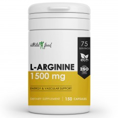 Л-Аргинин 1500 мг Atletic Food L-Arginine 1500 mg - 150 капсул
