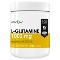 Л-Глютамин Atletic Food L-Glutamine 1000 mg - 200 капсул