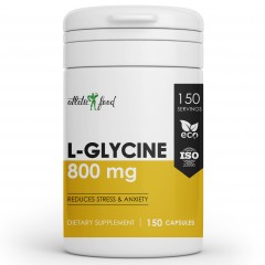 Л-Глицин Atletic Food L-Glycine 800 mg - 150 капсул