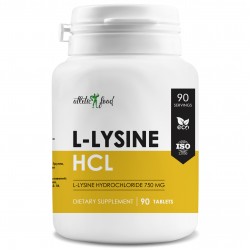 Atletic Food Л-Лизин L-Lysine HCL 750 mg - 90 таблеток