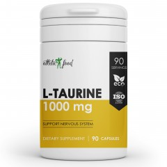 Отзывы Л-Таурин Atletic Food L-Taurine 1000 mg - 90 капсул