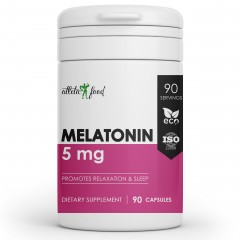 Отзывы Мелатонин 5 мг Atletic Food Melatonin 5 mg - 90 капсул