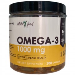 Рыбий жир Омега-3 Atletic Food Omega-3 1000 mg - 200 гелевых капсул