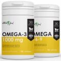 Atletic Food Жирные кислоты набор Omega 3 + Omega 3-6-9 - 90/90 гелевых капсул