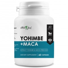 Отзывы Atletic Food Yohimbe Extract 100 mg (HCL 4 mg) + MACA 400 mg - 60 капсул